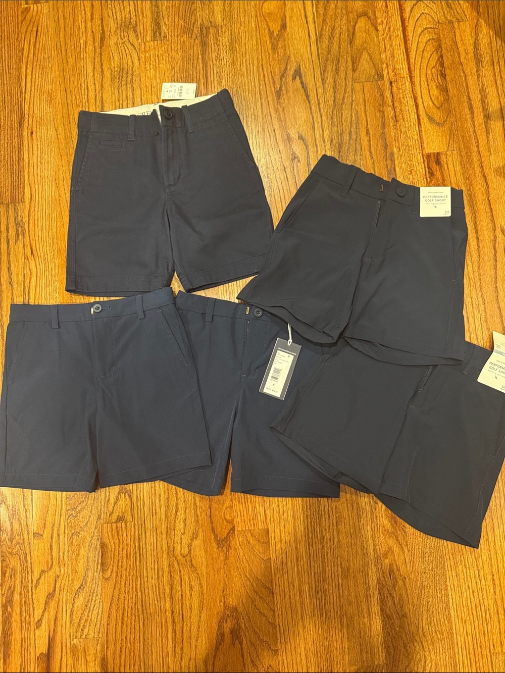 Size 5/6 navy boy shorts vineyard vines Abercrombie J Crew